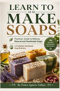 Learn to Make Soaps: Practical Guide to Making Natural and Handmade Soaps A Profitable Handmade Soap Business cover