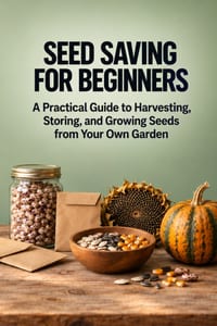 Seed Saving for Beginners: A Practical Guide to Harvesting, Storing, and Growing Seeds from Your Own Garden cover