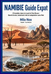 NAMIBIE Guide Expat: S'installer dans le Land of the Brave: liberté brute, isolement réel et adaptation sans filet cover