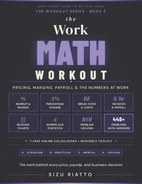 The Work Math Workout: Business Basics, Data & Problem Solving cover