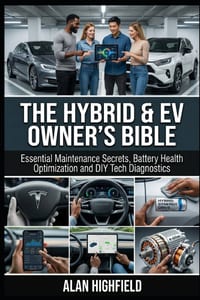 The Hybrid & EV Owner's Bible: Your Beginner's Guide To Essential Maintenance Secrets, Battery Health Optimization & DIY Tech Diagnostics Used EV/Hybr cover