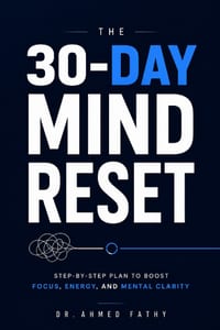 The 30-Day Mind Reset: Step-by-Step Plan to Boost Focus, Energy, and Mental Clarity cover