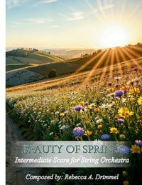 Beauty of Spring: Intermediate Score for String Orchestra cover