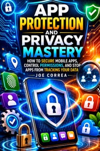 App Protection and Privacy Mastery: How to Secure Mobile Apps, Control Permissions, and Stop Apps From Tracking Your Data cover