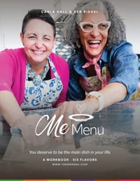 The MeMenu Workbook: You Deserve To Be The Main Dish In Your Life cover