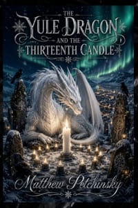 The Yule Dragon and THE THIRTEENTH CANDLE cover