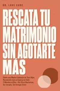 Rescata Tu Matrimonio Sin Agotarte Mas: Cómo una Madre Exhausta de Tres Hijos Reconectó con su Esposo en Solo 2 Minutos al Día-Sin Citas Nocturnas, Si cover