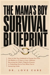 The Mama's Boy Survival Blueprint: How to Get Your Husband to Choose You Over His Mother in 21 Days or Less-Without Becoming the Villain, Filing for D cover