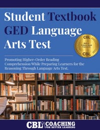 Student Textbook GED Language Arts Test cover