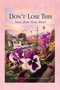 Don't Lose This: Notes From Vista Street cover