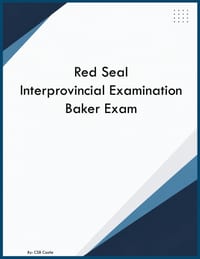 Red Seal Interprovincial Examination Baker Exam cover