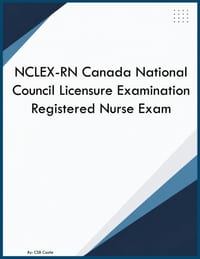 NCLEX-RN Canada National Council Licensure Examination Registered Nurse Exam cover