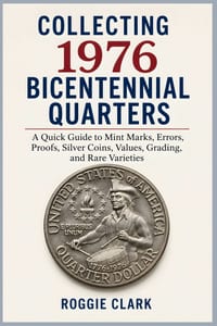 Collecting 1976 Bicentennial Quarters: A Quick Guide to Mint Marks, Errors, Proofs, Silver Coins, Values, Grading, and Rare Varieties cover