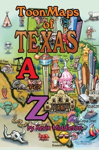 ToonMaps of Texas A to Z cover