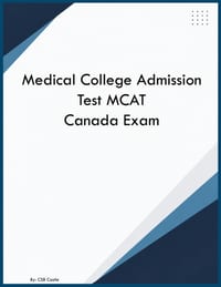 Medical College Admission Test MCAT Canada Exam cover