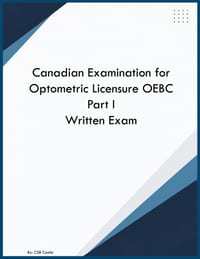 Canadian Examination for Optometric Licensure OEBC Part I Written Exam cover