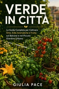 Verde in Città: La Guida Completa per Coltivare Orto, Erbe Aromatiche e Frutta sul Balcone e nel Piccolo Giardino Urbano, dal Primo Seme al Primo Racc cover