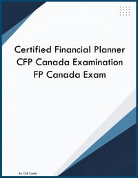 Certified Financial Planner CFP Canada Examination FP Canada Exam cover