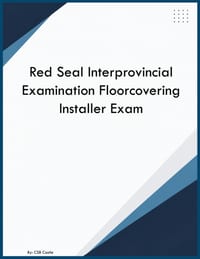 Red Seal Interprovincial Examination Floorcovering Installer Exam cover