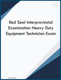 Red Seal Interprovincial Examination Heavy Duty Equipment Technician Exam cover