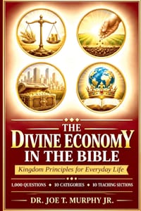THE DIVINE ECONOMY IN THE BIBLE ◆ Kingdom Principles for Everyday Life: 1,000 Scripture-Based Questions ◆ 10 Categories ◆ 10 Teachin cover