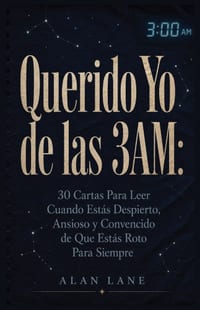 Querido Yo de las 3AM: 30 Cartas Para Leer Cuando Estás Despierto, Ansioso y Convencido de Que Estás Roto Para Siempre cover