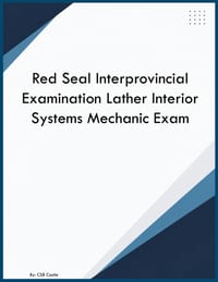 Red Seal Interprovincial Examination Lather Interior Systems Mechanic Exam cover