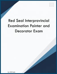 Red Seal Interprovincial Examination Painter and Decorator Exam cover