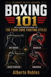 Boxing 101：Guide to the Four Core Fighting Styles: Master the four essential boxing styles with step-by-step illustrations and expert technique cover