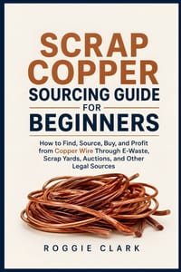 Scrap Copper Sourcing Guide for Beginners: How to Find, Source, Buy, and Profit from Copper Wire Through E-Waste, Scrap Yards, Auctions, and Other Leg cover