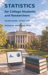 Statistics for college students and researchers cover