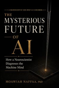 The Mysterious Future of AI cover