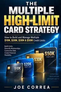 The Multiple High-Limit Card Strategy: How to Build and Manage Several $10K, $20K, $30K, and $50K Credit Limits cover