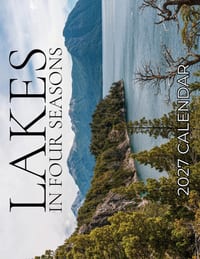 Lakes In Four Seasons 2027 Calendar cover