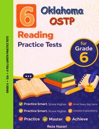 6 Realistic Oklahoma OSTP Grade 6 English Language Arts Practice Tests: Full-Length Practice for OSTP Preparation and Academic Confidence cover