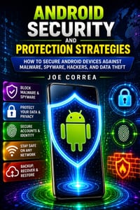 Android Security and Protection Strategies: How to Secure Android Devices Against Malware, Spyware, Hackers, and Data Theft cover