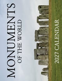 Monuments of the World 2027 Calendar cover