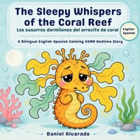 The Sleepy Whispers of the Coral Reef: A Calming ASMR Bedtime Story for Toddlers cover