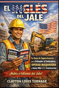El Inglés del Jale: La Guía de Supervivencia para Entender al Contratista, OPERAR MAQUINARIA y Ganar Más en la Construcción cover