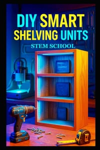 DIY Smart Shelving Units: Modern Storage Solutions with Integrated Lighting, Tech Features and Space-Saving Designs cover