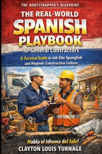 The Real-World Spanish Playbook for General Contractors: A Survival Guide to Job Site Spanglish and Hispanic Construction Culture cover