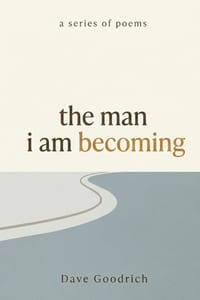 The man i am becoming: poems cover