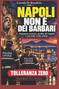 Napoli non è dei barbari: Emergenza sicurezza, perdita del rispetto e crisi della civiltà urbana cover