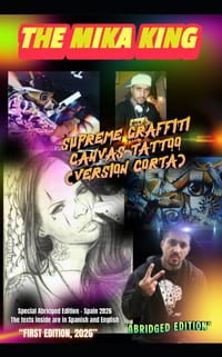GRAFFITI SUPREME CANVAS TATTOO VERSIÓN CORTA The Mika King: GRAFFITI SUPREME CANVAS TATTOO VERSIÓN CORTA The Mika King cover