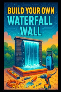 Build Your Own Waterfall Wall: DIY Indoor Fountain Design for Relaxing Home Decor cover