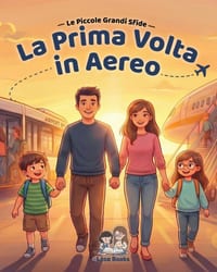 La Prima Volta In Aereo: Una dolce storia per aiutare i bambini ad affrontare il primo viaggio in aereo cover