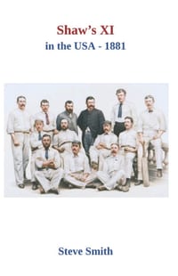 Shaw's XI in the USA - 1881 cover