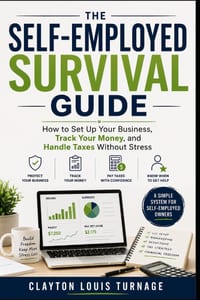 The Self-Employed Survival Guide: How to Set Up Your Business, Track Your Money, and Handle Taxes Without Stress cover