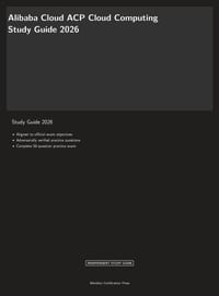 Alibaba Cloud ACP Cloud Computing Study Guide 2026 cover
