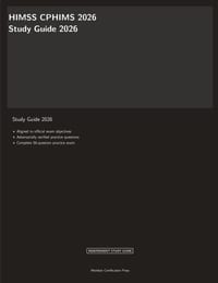 HIMSS CPHIMS 2026 Study Guide cover